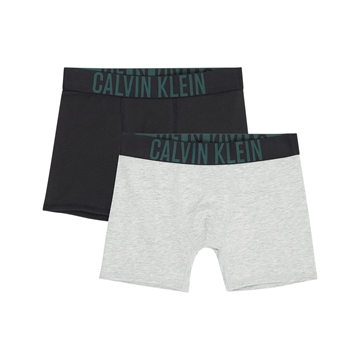 Calvin Klein 2PK Boxer 700345 Grey Heather/Black